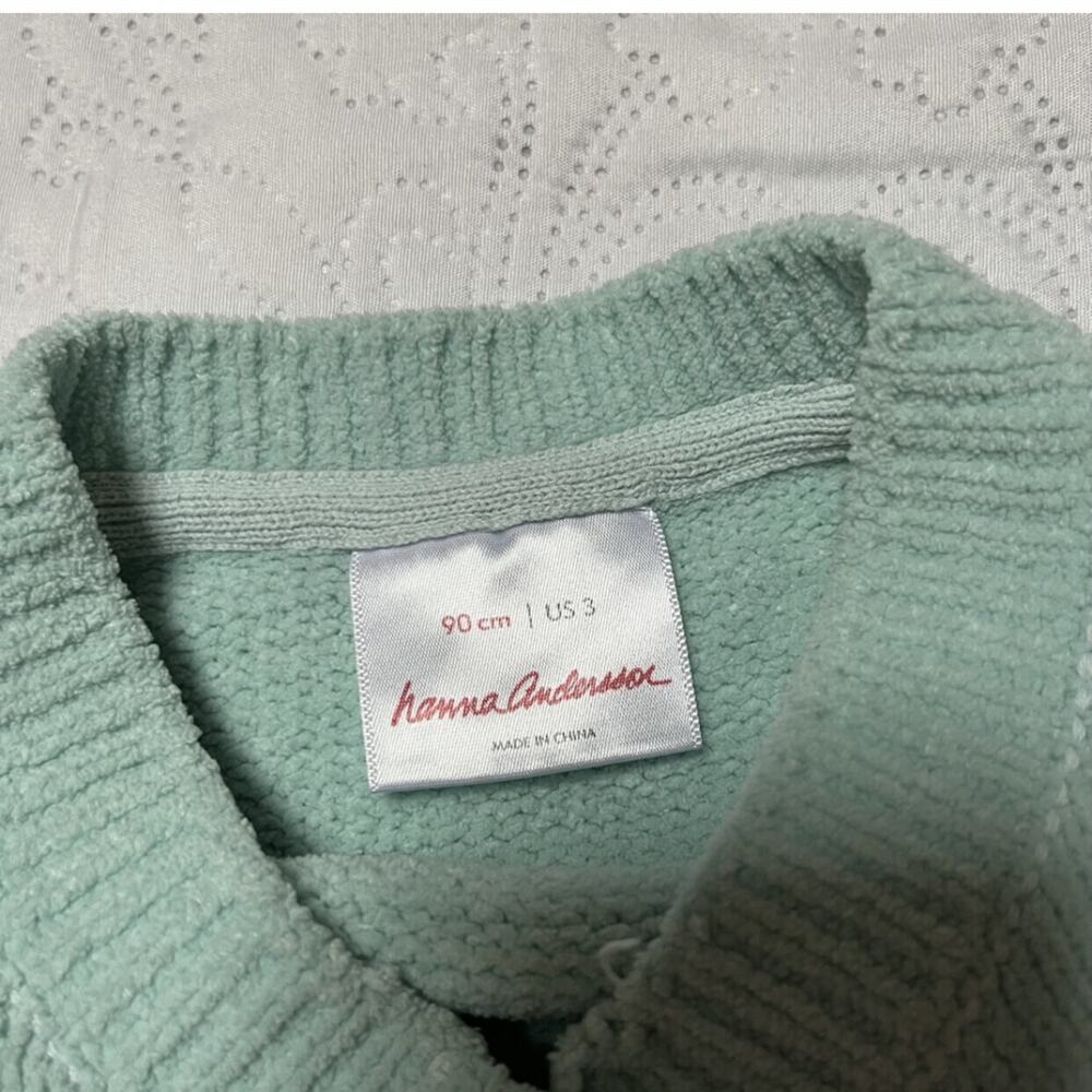 Hanna Andersson Marshmallow Cardigan Size 3 - Picture 6 of 6